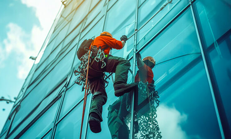 Alpinistes urbains en Île-de-France | Experts des travaux en hauteur et accès difficile